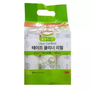 3M 스카치브라이트 돌돌이 베이직 테이프 클리너 대형 리필 6입 롤크리너