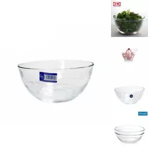 (1P 14cm) 듀라렉스 믹싱볼 유리볼 샐러드볼 용기 그릇/유리/요거트볼/빙수/화채/빙수컵/빙수볼/샐러드