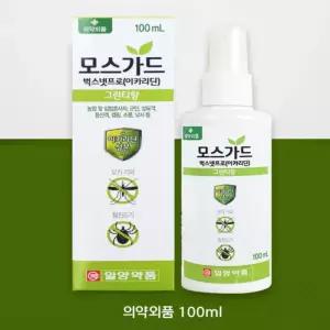 일양 모스가드 모기 진드기 기피제 이키리딘 캠핑용품 여름용품
