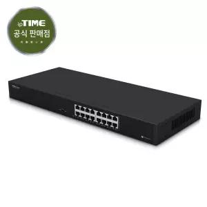 ipTIME SG16000R 16포트 기가 유선 스위칭 허브