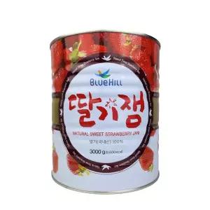 진산 블루힐 딸기쨈(국내산) 3kg