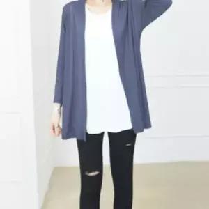 [텐바이텐][홍은]빅사이즈 여성 시스루 여름 쿨 기본 시원한 가디건