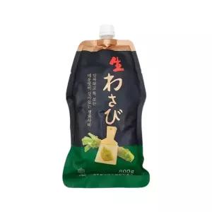 코우 일본조미료 생선회 식자재 가정용 고추냉이 생와사비 업소용 800g 1개
