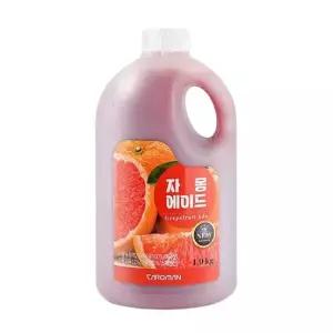 까로망 자몽 에이드 1.9kg 베이스 스무디 시럽