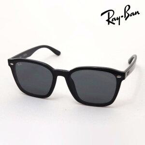 Rayban 선글라스 정품 Ray-Ban RB4392D 60187 여성 남성 대형 RayBan 웰링턴 블랙