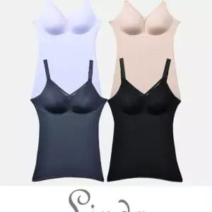세련된 디자인 인견소재 윈드몰드 C컵 브라런닝브라나시 나시브라 끈나시