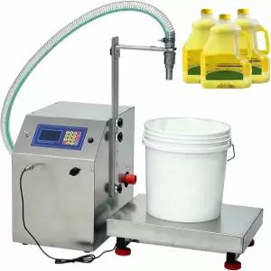 HOTAPEPU 디지털 액체 충전기 72l/min 50g-100kg 다이어프램 펌프 컨트롤 우유 물 와인 음료 간장용