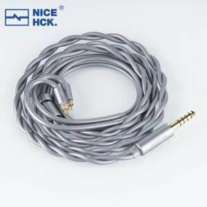 NICEHCK SincFirst 7N 고순도 OFC IEM 교체 케이블 NX8 Monarch MK4 이어폰용 0.78mm 2핀 4.4mm 밸런스드