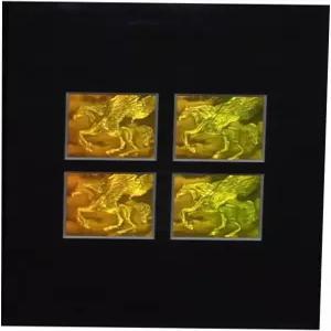 3D 페가수스 4-업 2채널 홀로그램 영상(MATTED) 수집 가능한 광중합체 타입 필름