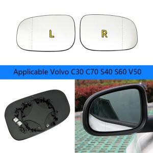 자동차 좌우 가열 거울 유리  볼보 호환 C30 2006-2009 S40 V50