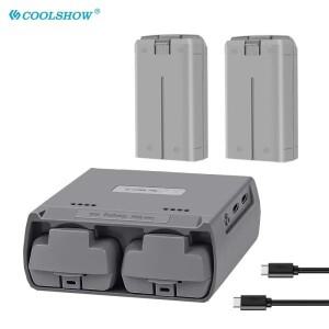 DJI호환 미니 소형 4K / 2 드론 배터리 액세서리용 2400mAh MINI4K SE 스마트 비행 충전기