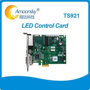 Ln TS921 LED 전송 카드 지원 4K 비디오 소스 입력 풀 컬러 스크린용 RCG 파일 읽기