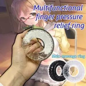 남성용 근력 트레이너 다목적 마사지 지연 훈련 스트레처 소근육 그립퍼 빠른 반동 침실 용품