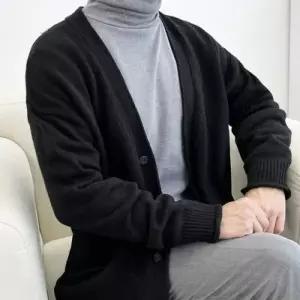 [텐바이텐]남성 남자 간절기 가디건 데일리 캐주얼 롱 포켓 브이넥 브이