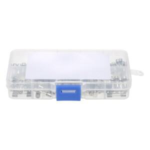 튜브 퓨즈 5x20mm 고속 유리관 모음 키트 앰프 0.2A 1A 2A 3A 5A 8A