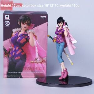 17CM 애니메이션 원피스 타시기 피규어 탑 워 모델   액션 PVC 스태츄 인형 수집품 방 장식