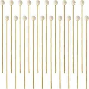 PDETVEO 20PCS 6인치 퍼커션 망치 실로폰 글로켄스필 및 차임 연습용 악기 스틱