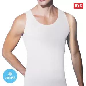 [하프클럽/BYC]BYC 남성런닝 쿨피아 인견 쿨비즈런닝/쿨터치 냉감