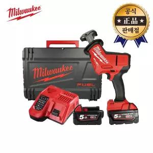 밀워키 충전컷쏘 M18 FHZ-502X 5.0AH 2배터리 브러쉬리스 다목적톱 미니컷쏘 절단