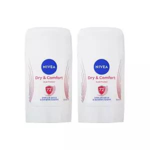 니베아 데오드란트 드라이 콤포트 스틱 50ml x2