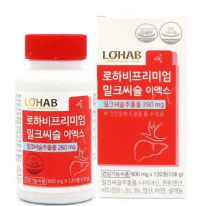[기타] 로하비 밀크씨슬 프리미엄 밀크시슬 4개월 간 건강 실리마린
