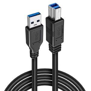 USB 3 0 A 타입 수 B 초고속 데이터 케이블 노트북 PC 하드 디스크 드라이브 프린터 스캐너용 허브 도킹 1m 1 8m 5Gbps