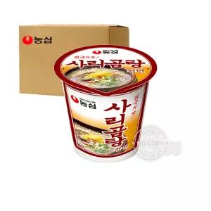 농심 사리곰탕컵면 소컵 61g 30개입 한박스