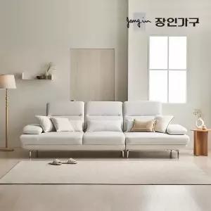 장인가구 도이 4인용 스윙 타이보텍스 이지클린 패브릭 소파 (스툴 미포함)