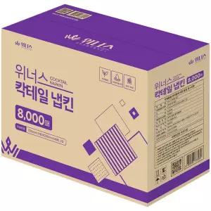 위너스 칵테일 갈색 냅킨 8000매