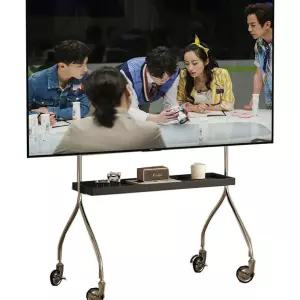앤틱 TV 받침대 플로어 회의실 스탠드 티비 이동식