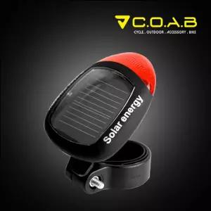 코아브 LED 태양열 충전식 후미등 N-6191/안장등/라이트/라이딩/싸이클/자전거등/후레쉬/탈부착/안전주행