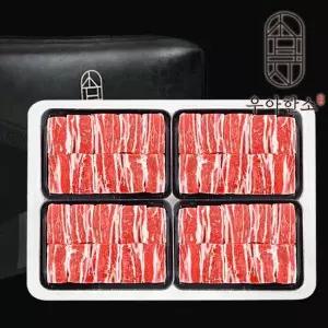 [NS홈쇼핑][우아한소] 호주산 송아지갈비 찜용 선물세트(800gx4)3.2kg[34475634]