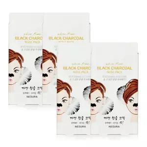 네슈라 스킨후리 까만 참숯 코팩 8매입X4팩