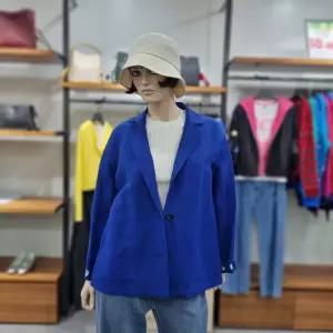 베네통/애플아울렛/마혼방 크로셰 커프스 롤업 자켓/BAJK52531