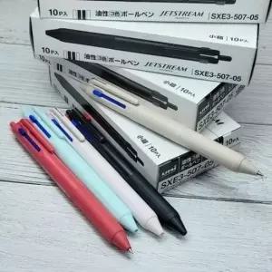 문구반점 유니 제트스트림 507 3색볼펜 멀티펜 1다스 0.5mm