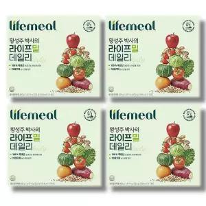 이롬 황성주 박사의 라이프밀 데일리 30g x 14포 동결건조 1일1생식 4박스