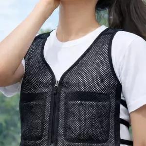 아이스조끼 L XL 남자 여자 경량 시원한 냉방 스포츠 등산 낚시 여름용 냉각 조끼 얼음팩