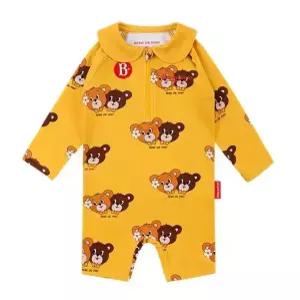[국내매장판] 베베드피노 올오버 허니베어 베이비 수영복BP52AW188