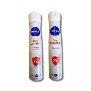 니베아 데오드란트 스프레이 드라이 콤포트 200ml 2개
