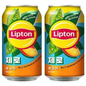 립톤 아이스티 제로슈가 복숭아 355ml 24캔