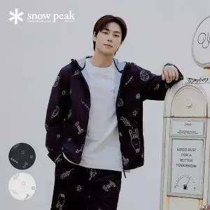 [스노우피크](대전신세계)[스노우피크 X 헤르시] 그래픽 바람막이 S25MMWWB36
