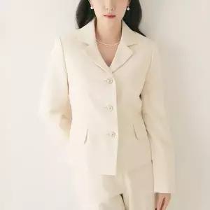 [로엠]카라 슬림핏 자켓 (RMJKE12R15-T)