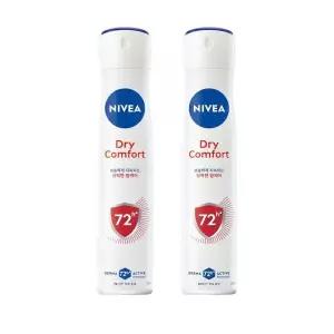 니베아 데오드란트 스프레이 드라이콤포트 200ml 2개