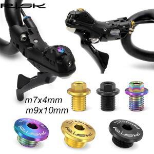 RISK 티타늄 로드 바이크 시프터 나사 m7 m9 유압 브레이크 호스 볼트 오일 필러 시마노 R7020 R7170 R9270