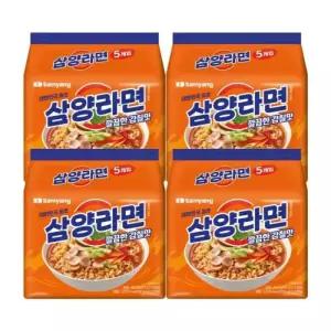 삼양 삼양라면 20입 5입x4개 멀티팩