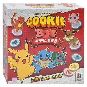 코리아보드게임 538NPT31 쿠키박스 포켓몬 토큰배틀 보드게임 보드게임놀이 패밀리게임