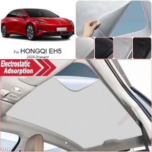 HONGQI EH5 2026-현재형 자동차용 스웨이드 자외선 차단 정전기 흡착식 선쉐이드 선루프 스카이라이트