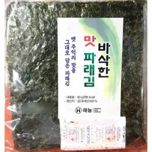 기타 건어물 기타 건어물 기타수산물 파래김 해농 50매 80g 과메기 건 서치A