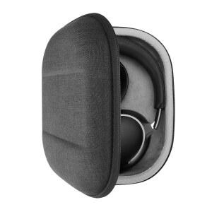 GEEKRIA 쉴드 헤드폰 케이스 BOSE QC 울트라 II 45/35 II 게이밍 케이블 수납이 가능한 하드 쉘 여행용 휴대용 가방 교체(다크 그레이)