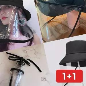 우비 모자 방수 챙 비말 차단 커버 등산 낚시 배달 우천